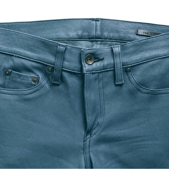 Rag & Bone high-rise skinny lamb leather pant Sz. 26 P NWOT - Picture 5 of 11